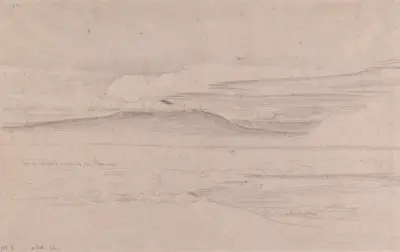 Himmel över Vesuvius av Walter Crane