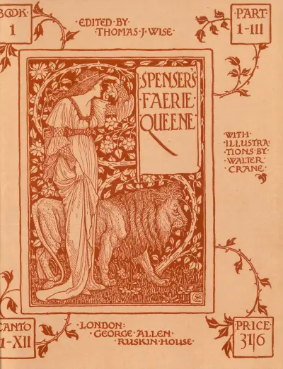Spenser’s Faerie queene Pl.02, Walter Crane