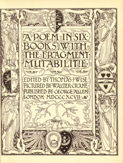 Spenser’s Faerie queene Pl.04, Walter Crane