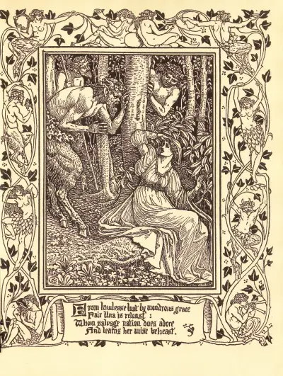 Spenser’s Faerie queene Pl.11, Walter Crane