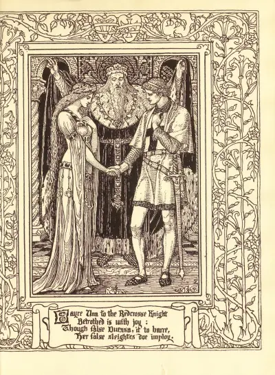 Spenser’s Faerie queene Pl.18, Walter Crane