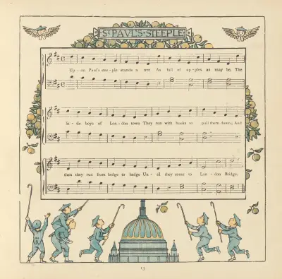 St. Paul’s Steeple av Walter Crane