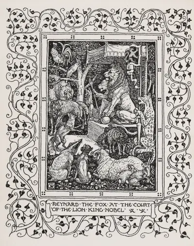 Sagan om Rävarna Reynard av Walter Crane