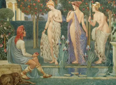 Paris dom av Walter Crane