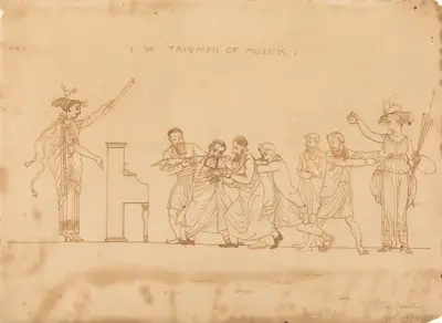 Musikens triumf av Walter Crane