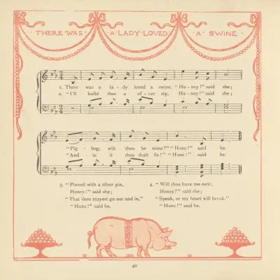 There was a Lady Loved a Swine av Walter Crane