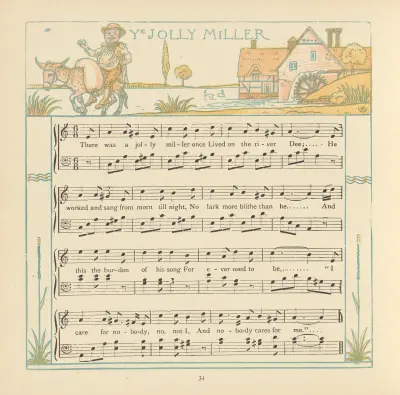 Ye Jolly Miller av Walter Crane