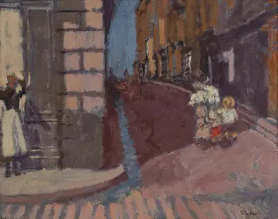 Větrná ulice, Dieppe, Walter Sickert