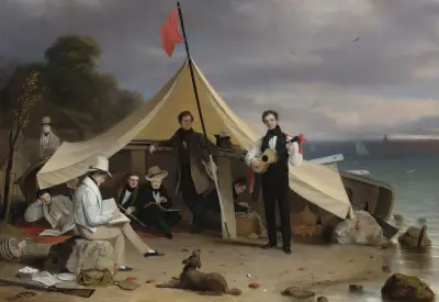 Greenwich Boat Club av Robert Walter Weir
