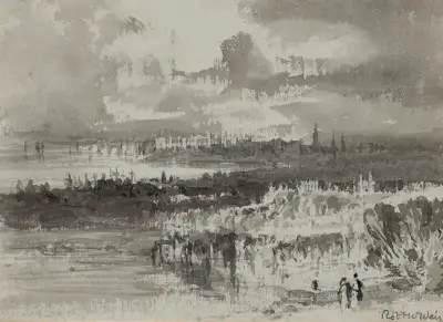 Landscape, 1830 av Robert Walter Weir