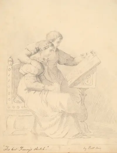 ‘Tis but Fancy’s Sketch’ av Robert Walter Weir