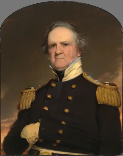 Winfield Scott, 1855 av Robert Walter Weir