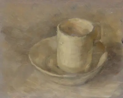 Tasse und Teller av Walther Gamerith
