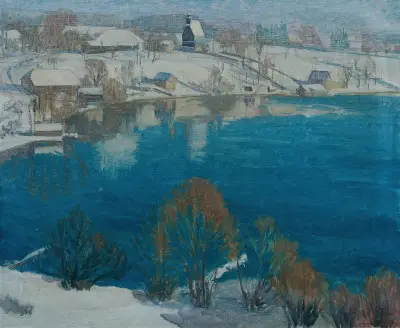 Unterbuchberg im Winter I av Walther Gamerith
