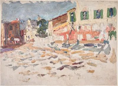 A Square av Wassily Kandinsky