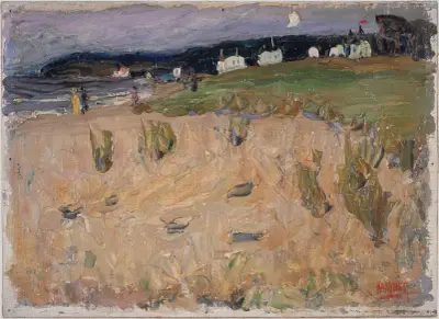 Binz auf Rügen (Twilight) av Wassily Kandinsky