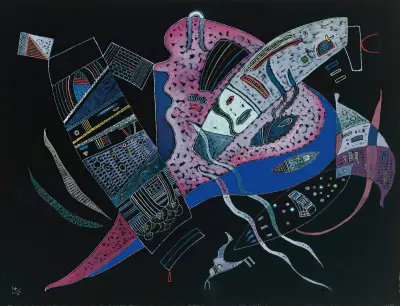 Concentré av Wassily Kandinsky