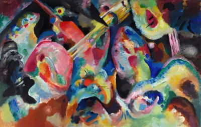 Improvisation Flood av Wassily Kandinsky