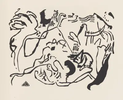 Klänge Pl.06 av Wassily Kandinsky