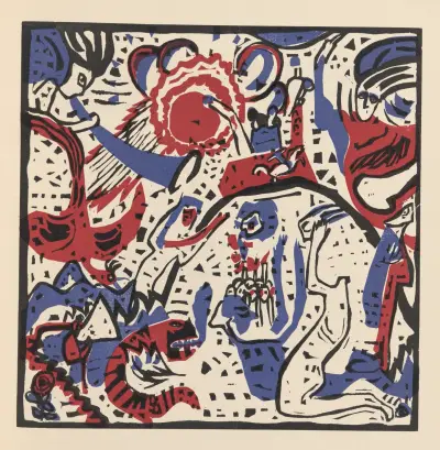 Klänge Pl.11 av Wassily Kandinsky