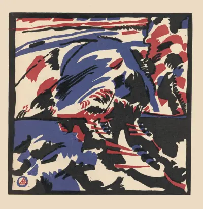 Klänge Pl.12 av Wassily Kandinsky