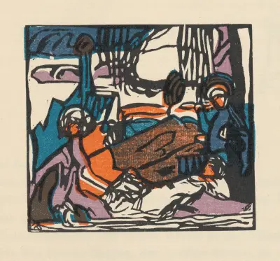 Klänge Pl.13 av Wassily Kandinsky