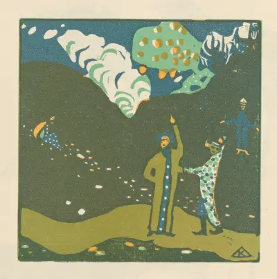 Klänge Pl.23 av Wassily Kandinsky
