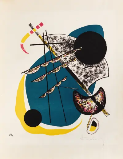 Kleine Welten (Small Worlds) II av Wassily Kandinsky