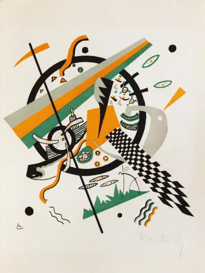 Kleine Welten (Small Worlds) IV av Wassily Kandinsky