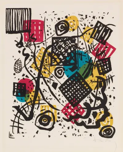 Kleine Welten (Small Worlds) V av Wassily Kandinsky