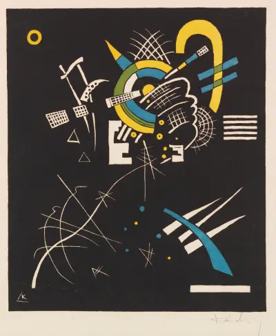 Kleine Welten (Small Worlds) VII av Wassily Kandinsky