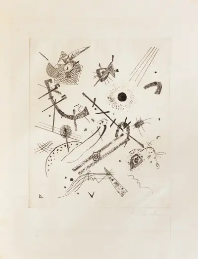 Kleine Welten (Small Worlds) XI, 1922 – nr 1 av Wassily Kandinsky