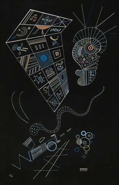 Ohne titel, 1941 av Wassily Kandinsky