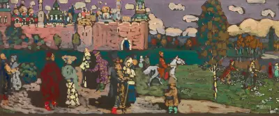 Old Russia av Wassily Kandinsky