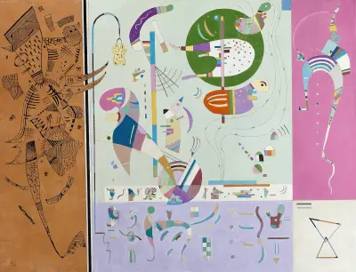 Parties diverse av Wassily Kandinsky