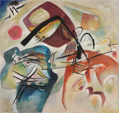 Picture with a Black Arch av Wassily Kandinsky