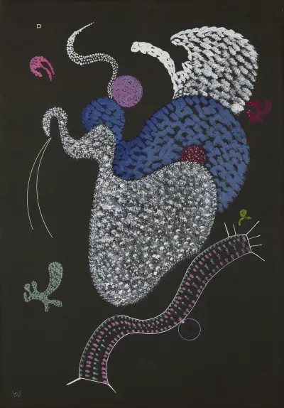 Pointillé av Wassily Kandinsky