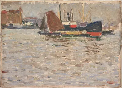 Rotterdam av Wassily Kandinsky