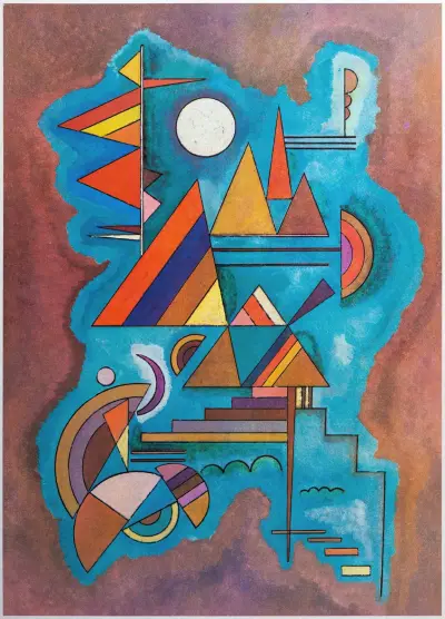 Standing av Wassily Kandinsky