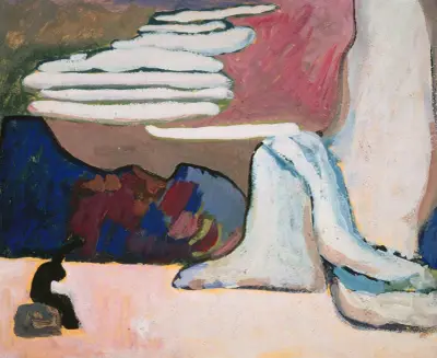 Study for Schwarz und Weiss av Wassily Kandinsky