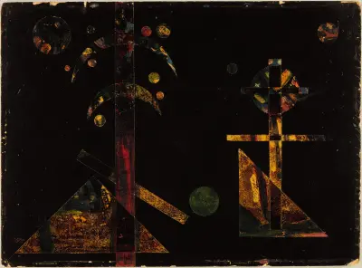 To Nina for Christmas av Wassily Kandinsky