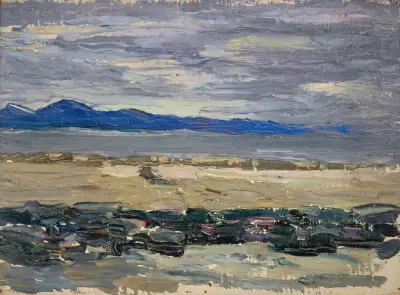 Tunis, coastal landscape II av Wassily Kandinsky
