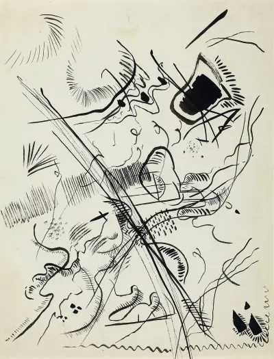 Untitled, 1913 – nr 1 av Wassily Kandinsky