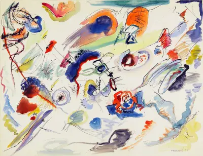Untitled, 1916 av Wassily Kandinsky