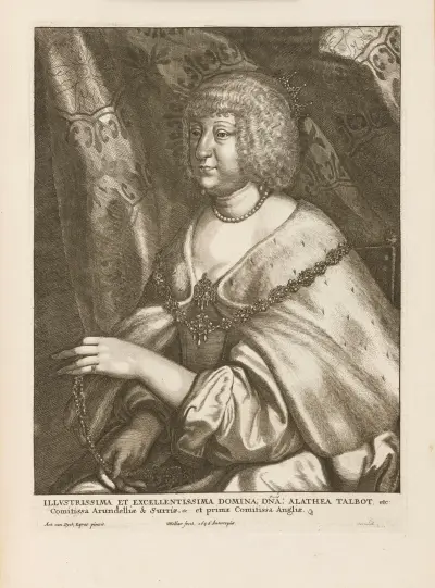 Alathea Talbot von Wenceslaus Hollar