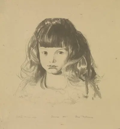 Anne 1921 av George Wesley Bellows