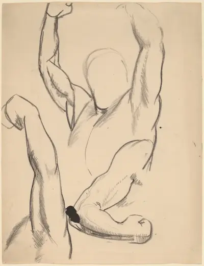 Arms of a Boxer von George Wesley Bellows