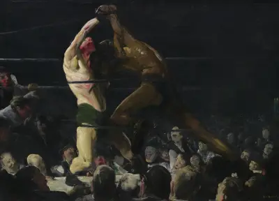 Both Members of This Club av George Wesley Bellows