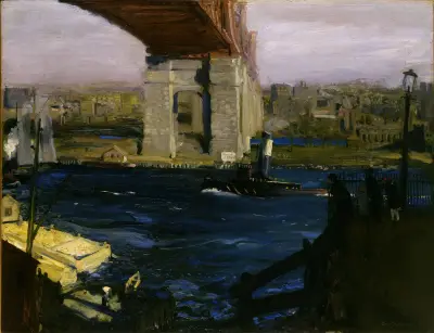 Bridge, Blackwell’s Island av George Wesley Bellows