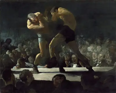 Club Night von George Wesley Bellows
